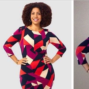 Jessica Howard Sheath Dress with Buckle